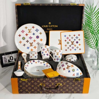 Luxury Restaurant Ceramic Dinnerware Set - Porcelain Plates, Bowls & Dishes